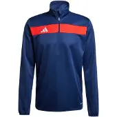 Adidas T-Shirt fonctionnel 'Tiro 25 Essentials' bleu marine / rouge / blanc