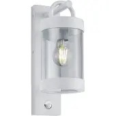 TRIO Lampe d'extérieur blanche Sambesi avec détecteur de mouvement