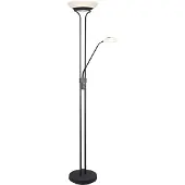 Reality Lampadaire LED ORSON 27 W 2700 lm 3000 K + 4,5 W 450 lm 3000 K noir mat