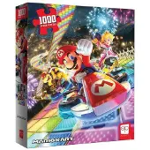 Monopoly USAopolopoly- Mario Kart Rainbow Road Puzzle de 1000 pièces, Super, Multicolore (PZ005-734-002200-06)