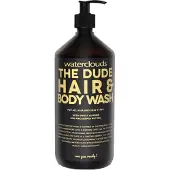 Waterclouds The Dude Hair & Body Wash gel de douche et shampoing 2 en 1 1000 ml