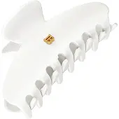 Balmain Hair Couture Medium White pince à cheveux 1 pcs