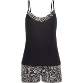 LASCANA Shorty crème / noir