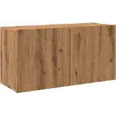 vidaXL Armoire TV Artisan-Chêne 80x30x41 cm