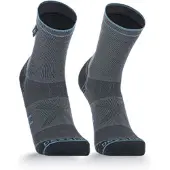 DexShell Running Socks - black/aqua blue