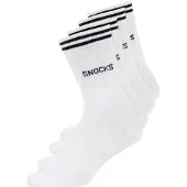Snocks Chaussettes de sport noir / blanc