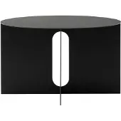 Audo Copenhagen Androgyne Table Ø63 Black Base