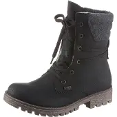 Rieker Bottines à lacets noir
