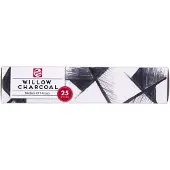 Royal Talens Talens Charcoal Medium 25 bâtonnets