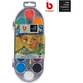 Bruynzeel BruynzeelxVan Gogh Museum Aquarellfarben-Set mit Pinsel