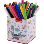 Bruynzeel Crayons-feutres Super Points en pot 48 pièces assortiment de couleurs