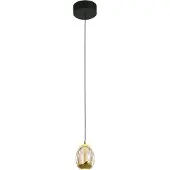 Highlight Suspension Golden Egg Noir Simple