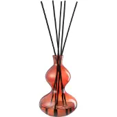 J-Line Diffuseur de Parfum en Verre "Li-Ly" 1L Incense Rouge