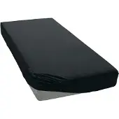 Cinderella Drap housse Cinderella Noir (Coton)-80 x 200 cm