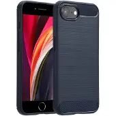 IMoshion Coque Brushed pour Apple iPhone 17e / 16e - Bleu foncé
