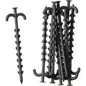 Nature Ensemble de supports de filet 10 pcs 25 cm