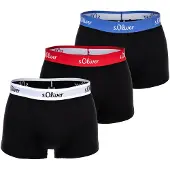 s.Oliver Boxers bleu / rouge / noir / blanc