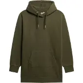 Superdry Femme Robe à Capuche Avec Strass Effet Tatouage Kaki Taille: 38-40