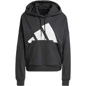 Adidas Essentials Big Logo French Terry Loose Hoodie Noir 2XS Femme