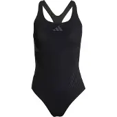 Adidas Maillot de bain sport 'Lanelux' gris / noir