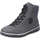 Rieker Bottines à lacets graphite / noir