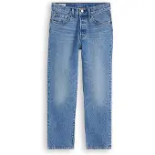 Levi's Jean '501 Crop' bleu denim