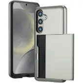 IMoshion Coque arrière avec porte-cartes pour Samsung Galaxy S25 - Vert