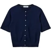Sofie Schnoor Cardigan 'Elvira' bleu foncé