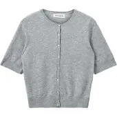 Sofie Schnoor Cardigan 'Elvira' gris chiné