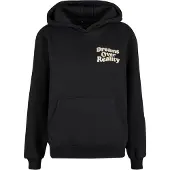 Miss Tee Sweat-shirt 'Dreams Over Reality' beige / noir