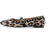 Bianco Ballerines à lanières 'LILJA' beige / noir