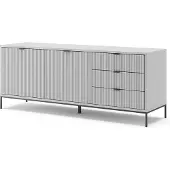 Vicco Meuble tv Eliza Gris 150x60cm, Model 40426