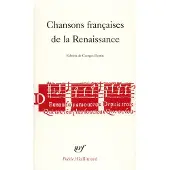 Gallimard Chansons françaises de la Renaissance