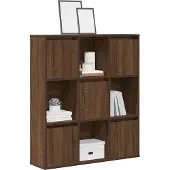 vidaXL Bibliothèque chêne marron 89x24x101,5 cm bois d'ingénierie