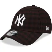 New Era 9forty Strapback Cap - Flannel New York Yankees