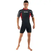 Seac Sub Relax 2.2 Mm Short Sleeve Shorty Noir 2XL Homme