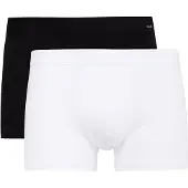 Calida Boxers 'Activity Cotton' noir / blanc