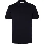Selected Berg Short Sleeve Polo Bleu XL Homme