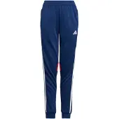 Adidas Pantalon de sport 'Tiro 25 Essentials' bleu foncé / rouge sang / blanc