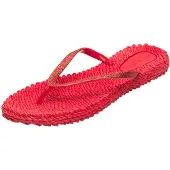 Ilse jacobsen Sandales 'Cheerful 01' rouge chiné