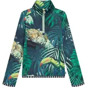 WeeDo T-Shirt 'Jungle' beige / bleu foncé / vert / orange clair