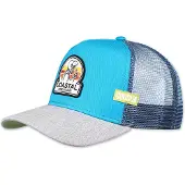Coastal Casquette 'HFT Coffee To Ride' bleu ciel / jaune / gris clair / noir