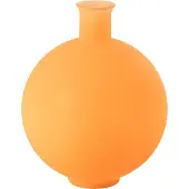 J-Line Vase Ball Glass Neon Orange Large
