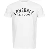 Lonsdale T-Shirt 'Brafield' noir / blanc