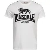 Lonsdale T-Shirt 'Sheviock' noir / blanc