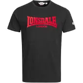 Lonsdale T-Shirt 'LL008 One Tone' rouge / noir
