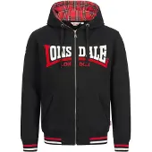 Lonsdale Sweat-shirt zippé à capuche de - Nateby - L - XXL - pour Homme - noir - Taille XXL