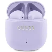 GUESS Bluetooth Headphones Gutwsj14Esgu Tws + Docking Station Purple/Purple Printed Classic Logo