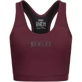 Lonsdale Soutien-gorge de sport 'Kembley' anthracite / rouge foncé
