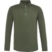 Protest Pull de Ski Protest Homme Rewill 1/4 Zip Active Top Thyme-L